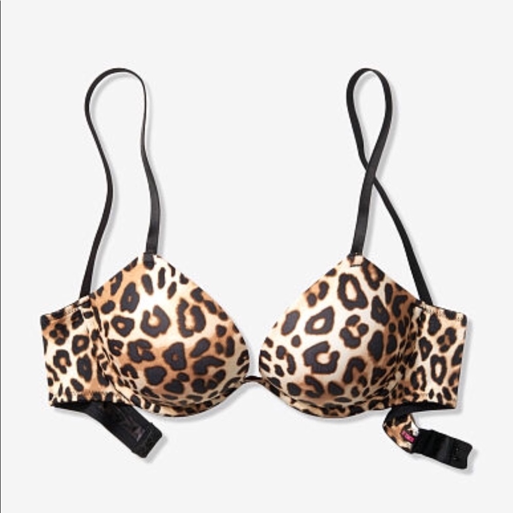 Cheetah Super Push up Bra - 32C - NWT